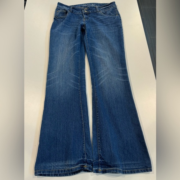 Women’s Bluenotes extreme low - rise skinny flare Y2K - Picture 4 of 9